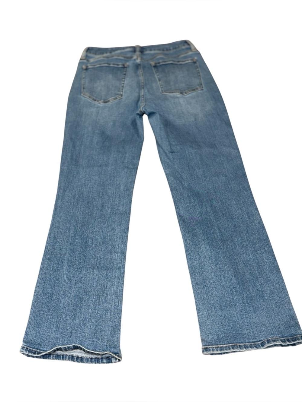 Quince High Rise Kick Flare Denim Jeans 30/28 Med Wash Everyday Countrycore - Picture 2 of 10